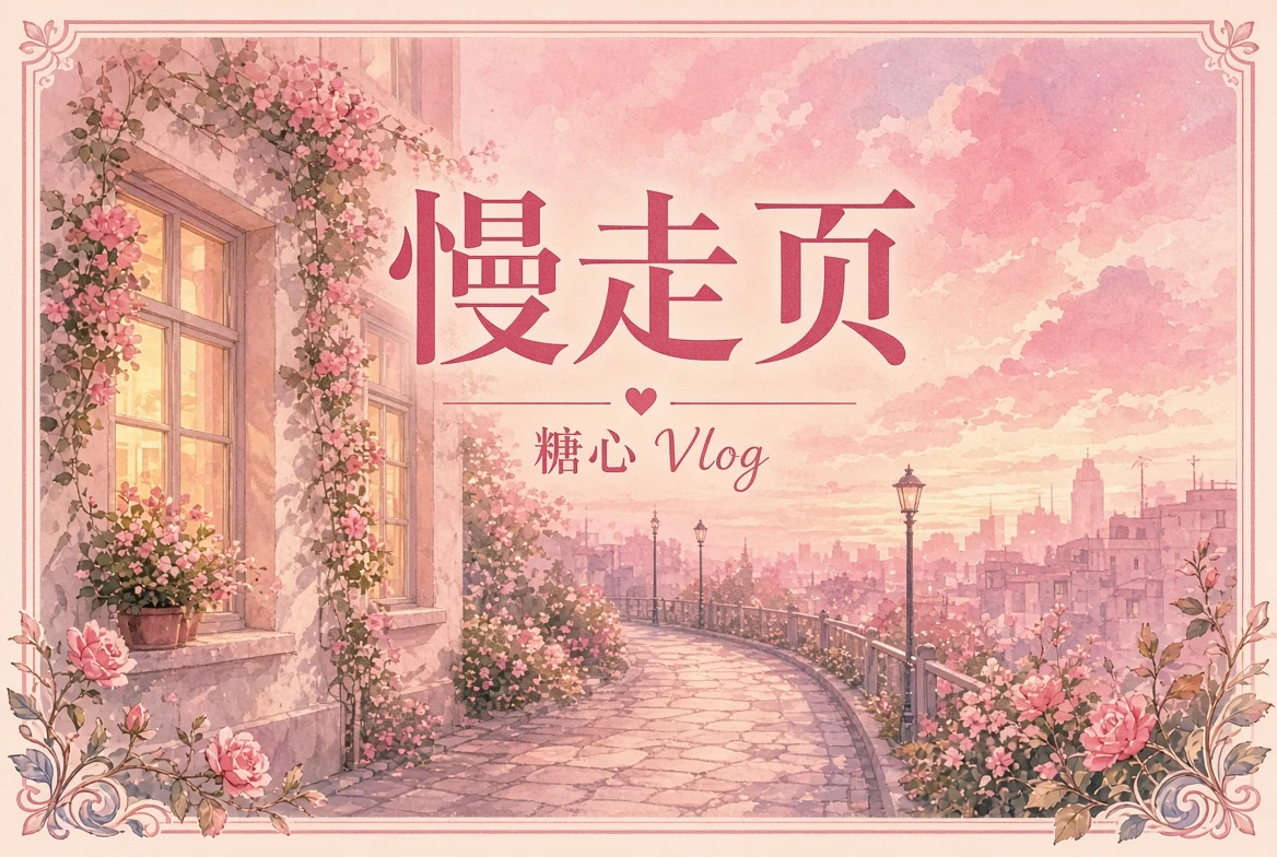 糖心Vlog慢走观看方法